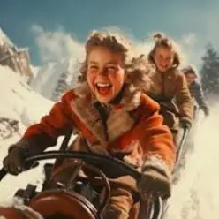 Клавдия Шульженко — На санках